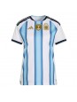 Zenske Futbalové oblečenie Argentína MS 2026 Krátky Rukáv - Domáci